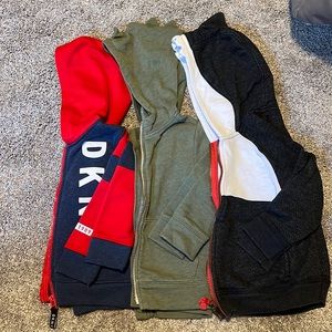3T full zip sweatshirts (Bundle of 3)